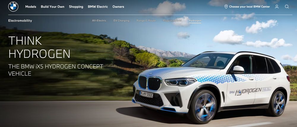 Bmw hydrogen engine