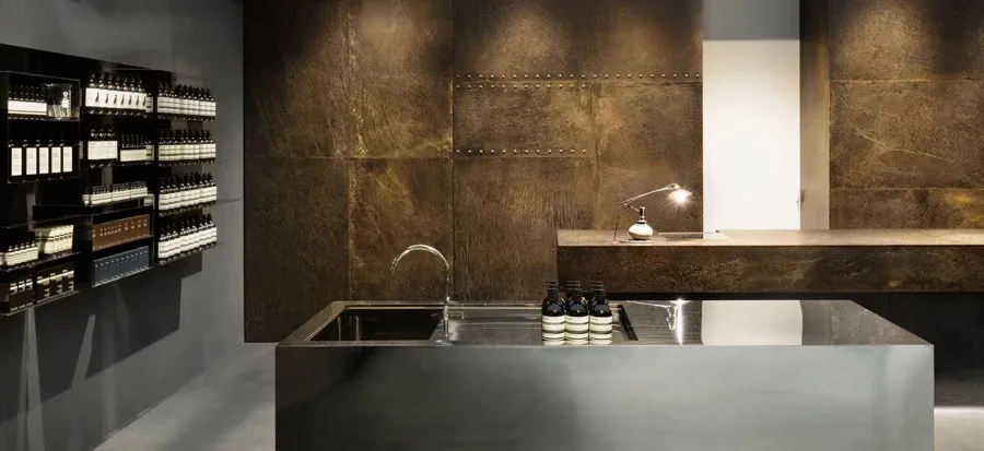 Aesop shop japan wabi-sabi